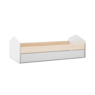 Calicosy - LEONIE bed - B205.4 cm - Groente - Wit