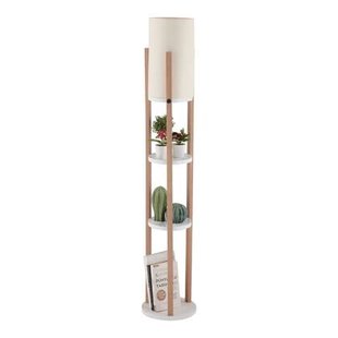 Calicosy - CIRCLE Lamp met 3 ronde planken - H135 cm -
