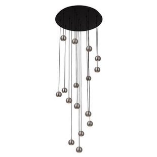 Lucide Premium MONTANA Hanglamp - Grijs ijzer