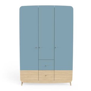 Calicosy - Kast met 3 deuren en 4 lades FIRMIANA - H203,4 cm