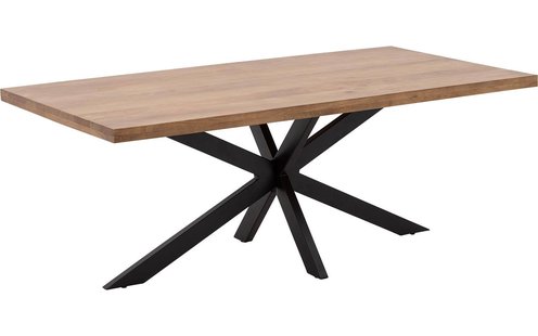 Goossens Basic Eettafel Lecce, Rechthoekig 200 x 100 cm