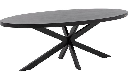 Goossens Basic Eettafel Lecce, Ovaal 210 x 100 cm