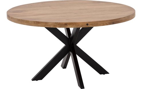 Goossens Basic Eettafel Lecce, Rond 140 cm