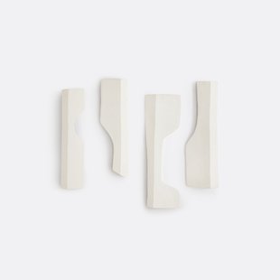 Set van 4 wanddecoraties, 3D, Synka