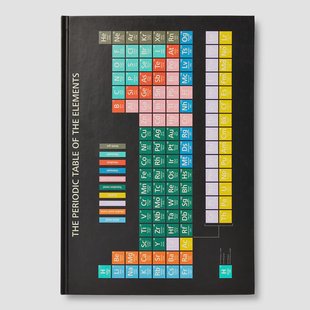 A4 periodiek systeem notitieboek - Gelijnd