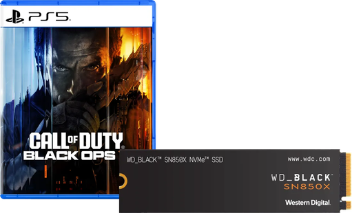 Call of Duty Black Ops 7 PS5  + WD Black SN850X 2TB NVMe SSD