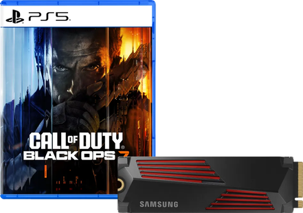 Call of Duty Black Ops 7 PS5 + Samsung 990 Pro 4TB Heatsink