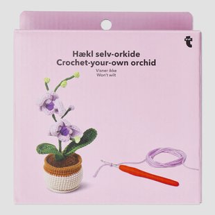 Orchidee gehaakte set