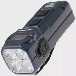 Nitecore TUP2 Cobalt Blue, oplaadbare sleutelhangerzaklamp, 1200 lumen