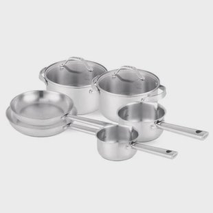 Beka Pannenset Cicla 6-Delig – zonder anti-aanbaklaag