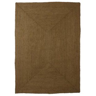 Boho&me Jute vloerkleed - Pure olijfgroen - 160x230 cm