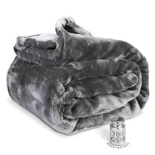 Unique Living - Plaid Silke - 150x200cm - Grijs