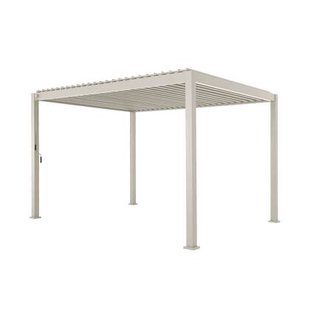 sweeek - Pergola met lamellendak, 3x4m