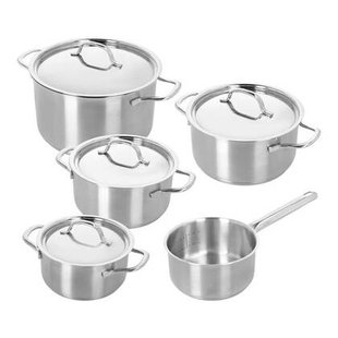 Demeyere Resto 3 Pannenset 5-delig RVS