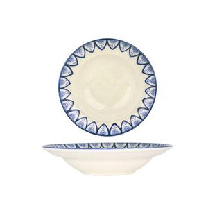 Bonna Pastabord - Esnaf - Porselein - 24 cm (400cc) - set van 2