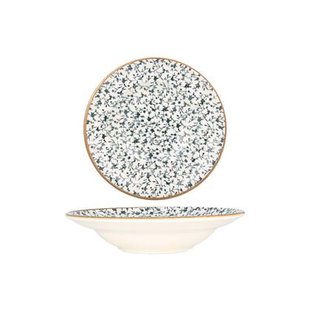 Bonna Pastabord - Calif - Porselein - 24 cm (400cc) - set van 2