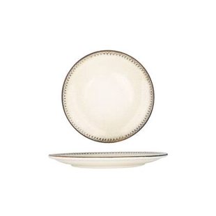 Bonna Gebaksbord - Cortado - Porselein - 23 cm - set van 6