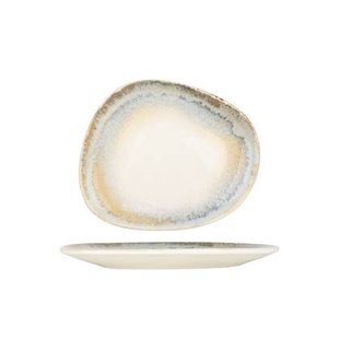 Bonna Gebaksbord - Knidos - Porselein - 24 cm - set van 6