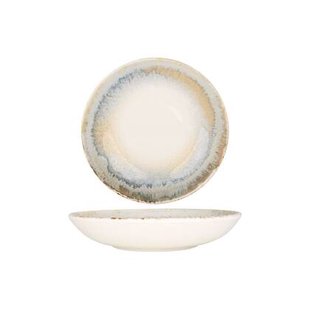 Bonna Diep bord - Knidos - Porselein - 23 cm (1000cc) - set van 6