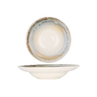 Bonna Pastabord - Knidos - Porselein - 27 cm (400cc) - set van 2