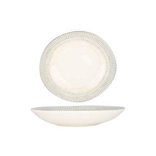 Bonna Diep bord - Galata - Porselein - 26 cm (1000cc) - set van 6