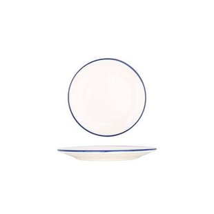 Bonna Gebaksbord - Linea Blue - Porselein - 21 cm - set van 6