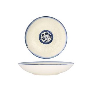 Bonna Diep bord - Esnaf - Porselein - 25 cm (1300cc) - set van 6