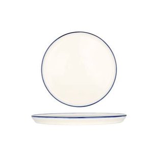Bonna Dinerbord - Linea Blue - Porselein - 28 cm - set van 6