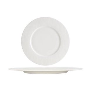 Bonna Dinerbord - Patch Neat - Porselein - 32 cm - set van 6