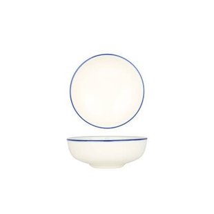 Bonna Kommetje - Linea Blue - Porselein - 14 cm (450cc) - set van 6