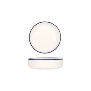 Bonna Kommetje - Linea Blue - Porselein - 16 cm (500cc) - set van 6