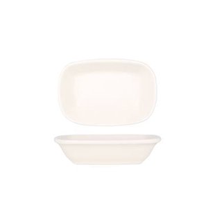 Bonna Serveerschaal - Gourmet - Porselein - 14x10 cm - set van 2