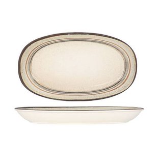 Bonna Serveerschaal - Cortado - Porselein - 34x19 cm - set van 2