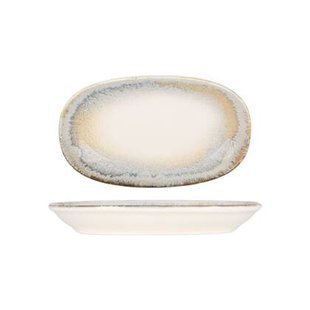 Bonna Serveerschaal - Knidos - Porselein - 24x14 cm - set van 2