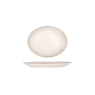 Bonna Serveerschaal - Galata - Porselein - 25 cm - set van 2