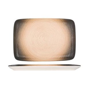 ID Fine Serveerschaal - Canyon - Porselein - 33x23 cm - set van 2