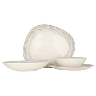 Bonna Bordenset - Galata - 24delig - 6 persoons - Porselein