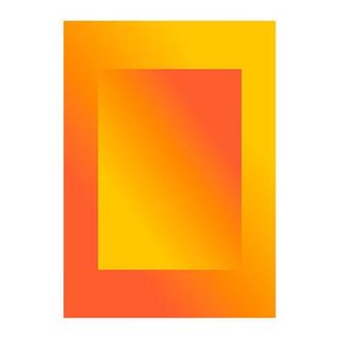 Paper Collective Absorb 04 Poster 30 x 40 cm - Yellow / Orange