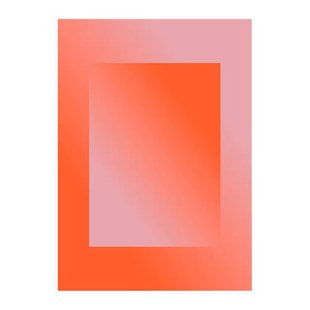 Paper Collective Absorb 04 Poster 50 x 70 cm - Orange / Pink