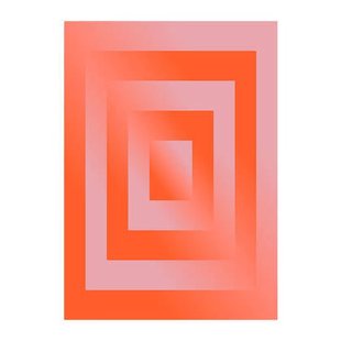 Paper Collective Absorb 06 Poster 30 x 40 cm - Orange / Pink
