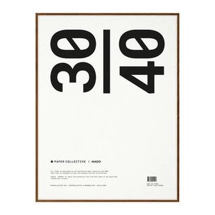 Paper Collective Frame Lijst 30 x 40 cm - Dark Oak
