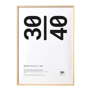 Paper Collective Frame Lijst 30 x 40 cm - Light Ash