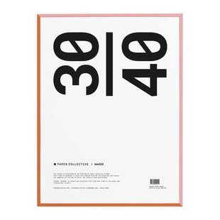 Paper Collective Frame Lijst 50 x 70 cm - Pink / Orange