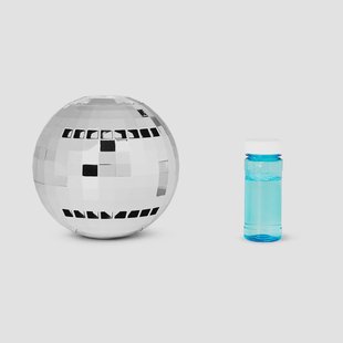 Zeepbel discobal machine