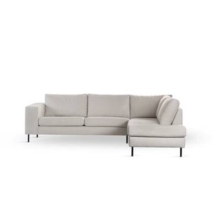 Giga Meubel - Hoekbank 3-Zits Beige - Rechts - 265x208x81cm - Lord