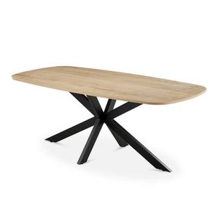 Giga Meubel - Eettafel Jaimy Naturel Deens Ovaal 200cm