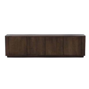 Giga Meubel - Tv-meubel Donkerbruin Hout - 200x40x55cm - Finn