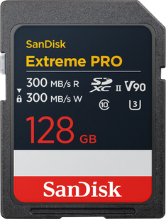 SanDisk SDXC Extreme Pro 128GB 300MB/s