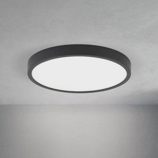 ORION LED plafondlamp Disc, zwart Ø 24 cm, CCT metaal/kunststof