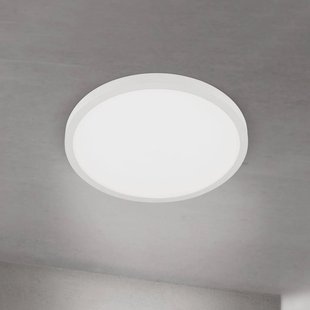 ORION LED plafondlamp Disc, wit Ø 40 cm, CCT, metaal/kunststof